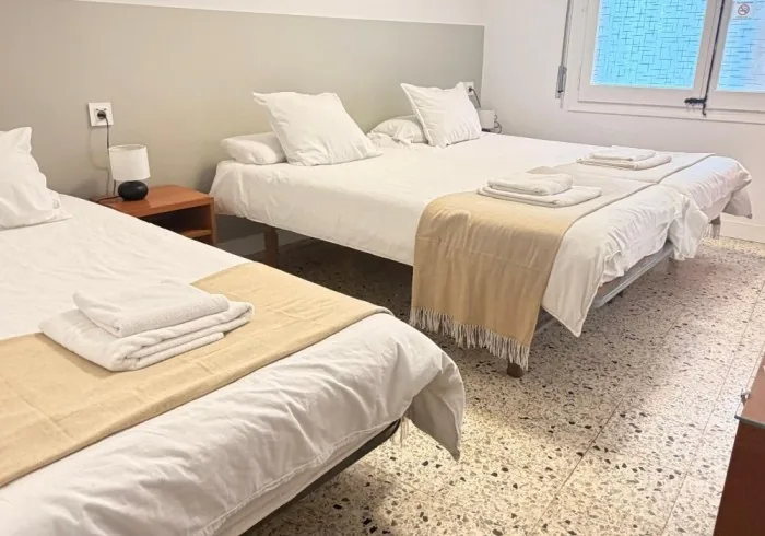 Triple Estándar con sus tres camas individuales